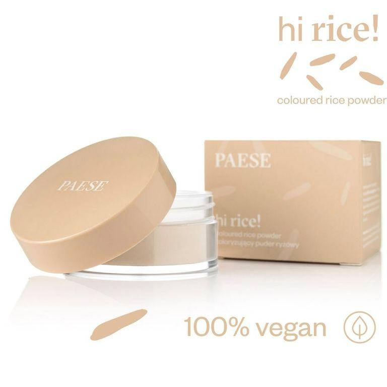 

Пудра тонирующая PAESE coloured rice powder HI RICE 10 Light Beige