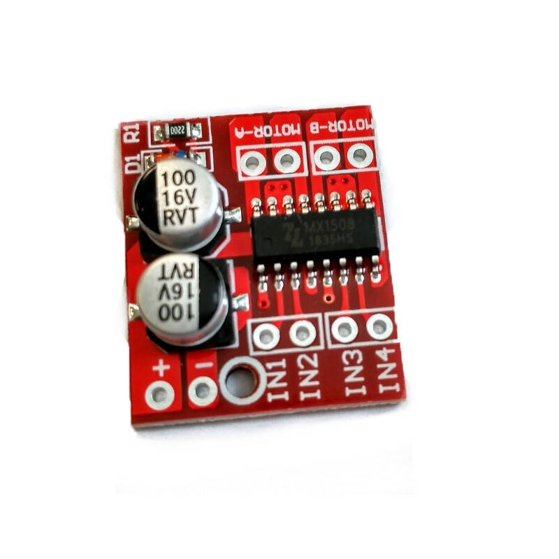 

Драйвер двигателя для Arduino 2-кан H-мост MX1508, L298N Mini