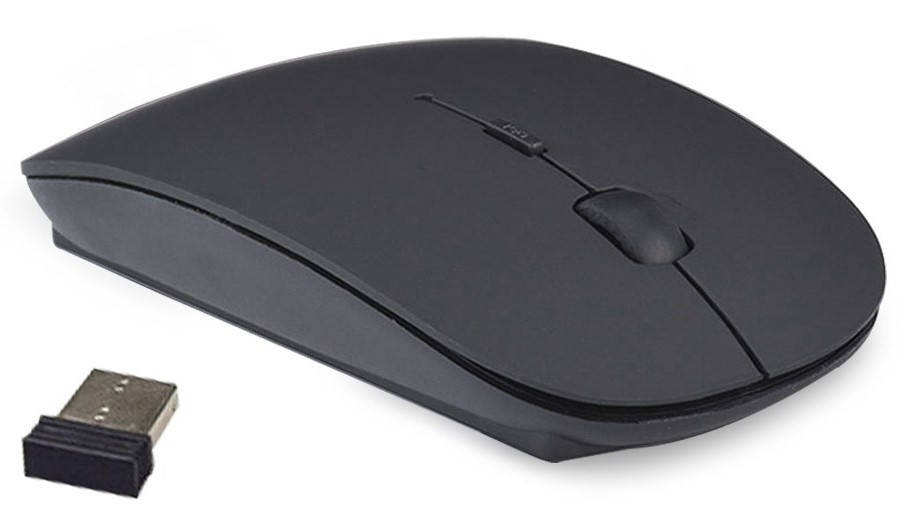 

Компьютерная мышь беспроводная 2.4G N:G132 чёрная, Черный