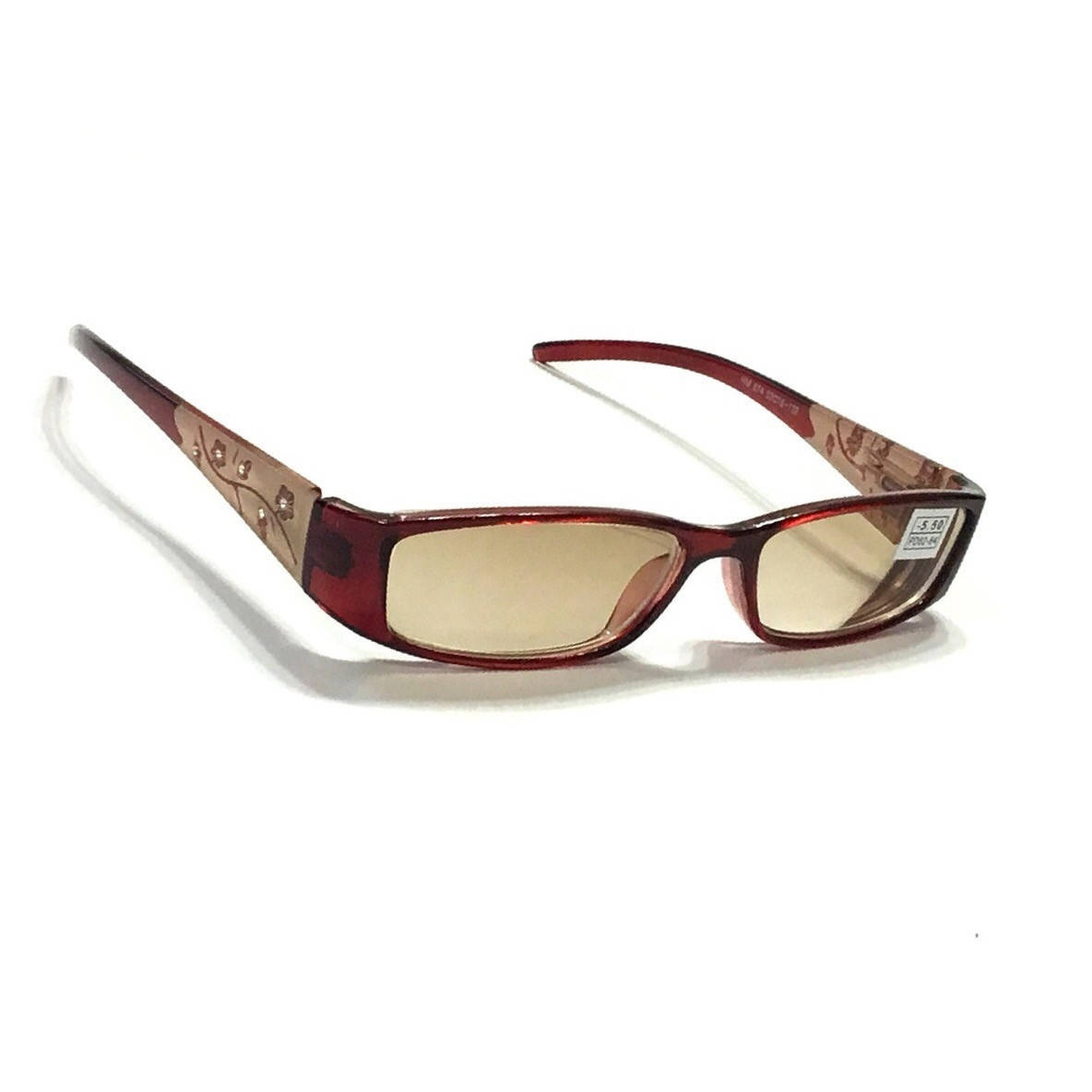 

Очки для коррекции зрения с тонированной линзой женские