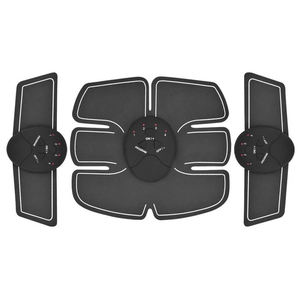 

Миостимулятор Ems Trainer 3pcs для мышц и пресса, Черный
