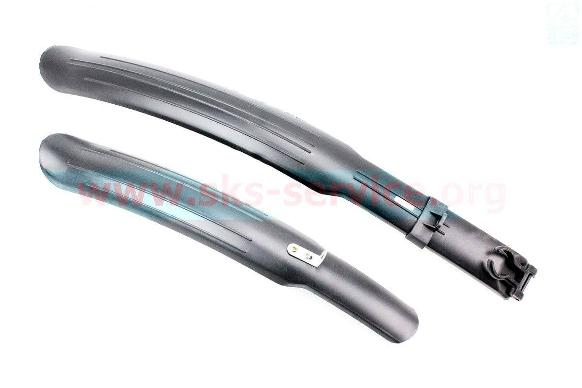 

Щитки пластмассовые 26" MTB длинные, черные (403086)