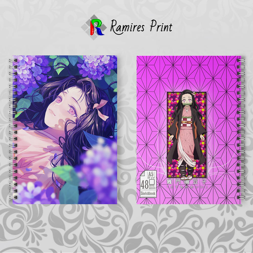 

Скетчбук Аниме Kimetsu no Yaiba 008