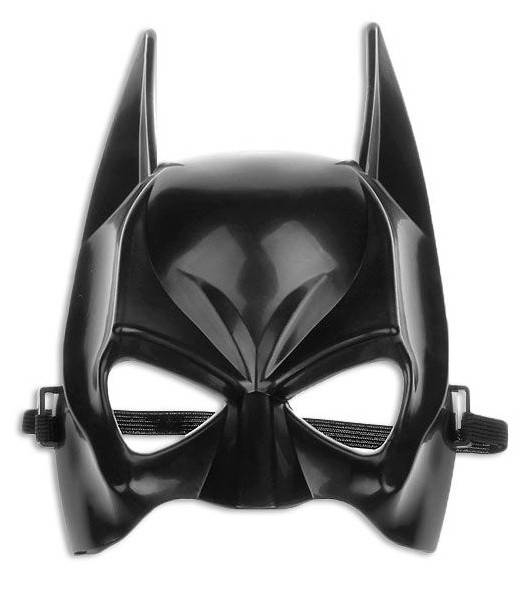 

Маска "Бэтмен" супергероя / Batman (черный)