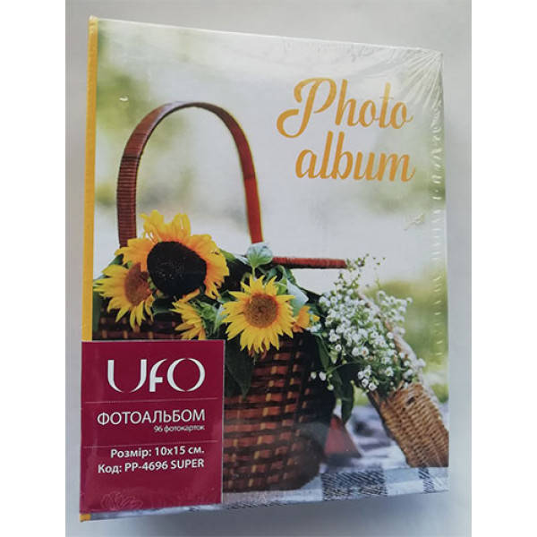 

Фотоальбом UFO 10x15x96 Super Корзина с цветами