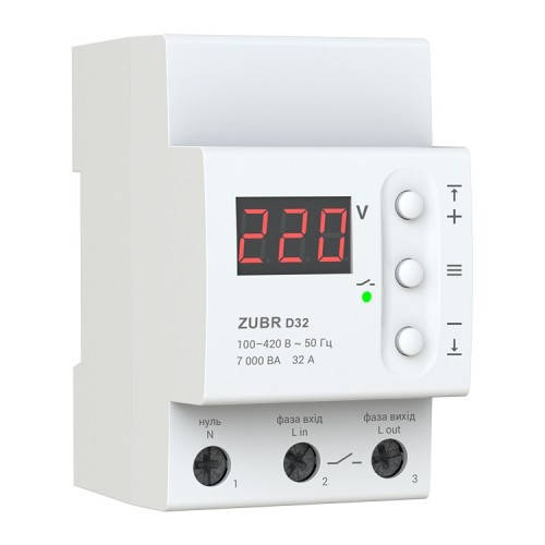 

Реле напряжения ZUBR D32