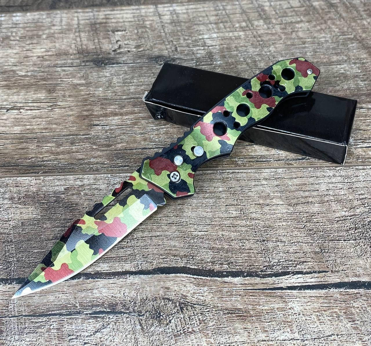 

Нож выкидной Нож складной Нож выкидной автоматический Ножи для охоты рыбалки и туризма 21,5СМ / АК-510. All