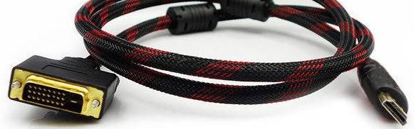 

Кабель HDMI => DVI/M, Черный