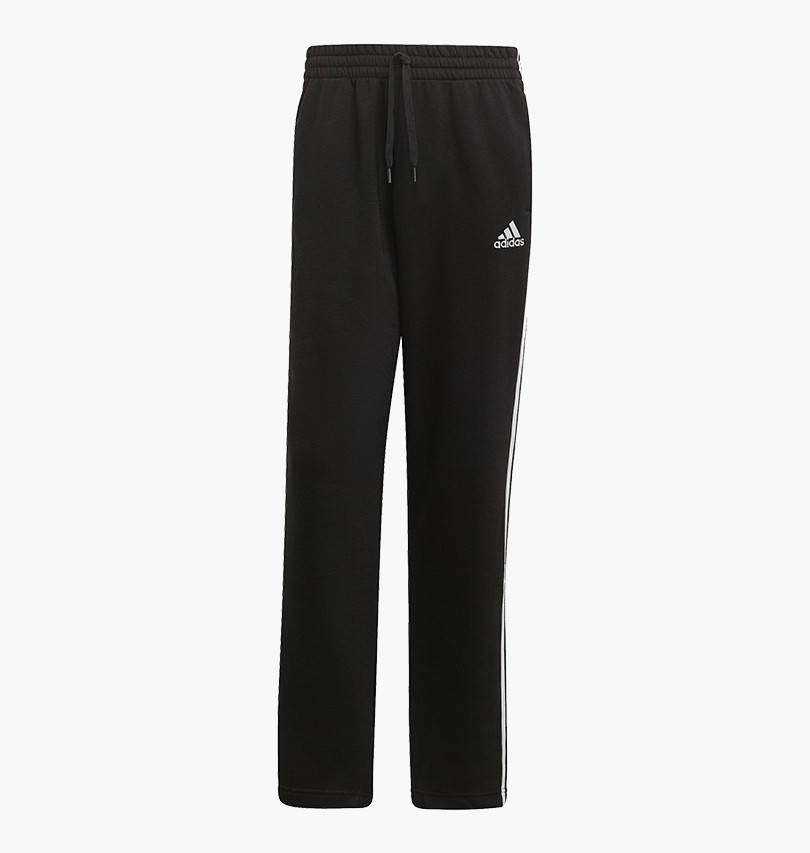 

Штаны Adidas Essentials Fleece Open Hem 3-Stripes Pants Black GK9267 XXL, Черный