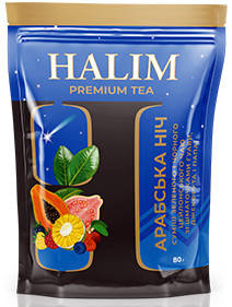 

Чай "Halim" 80г Арабська Ніч (чорний+зелений) М/У (1/20)