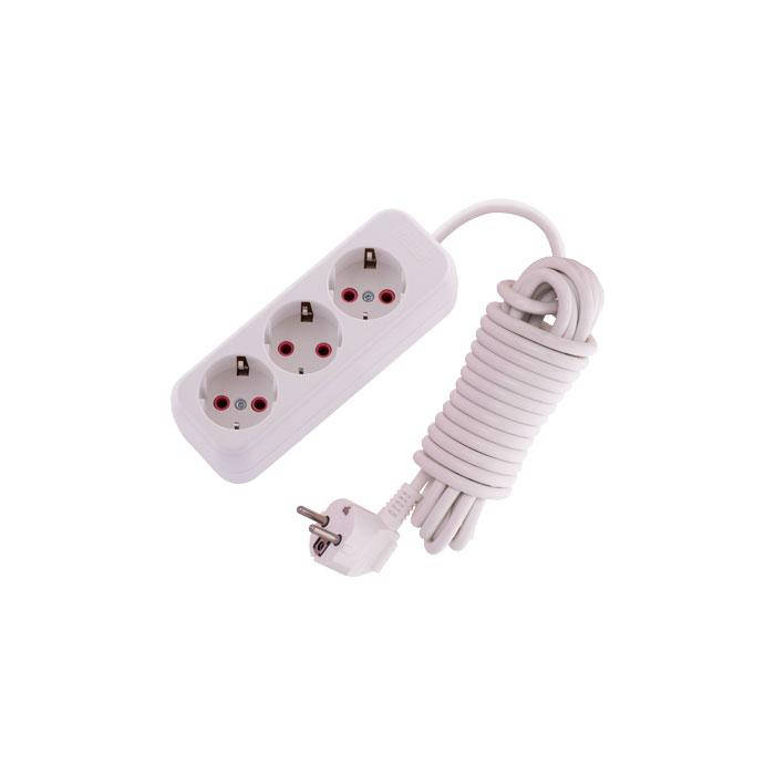 

Удлинитель 3 гнезда 5 метров с заземлением