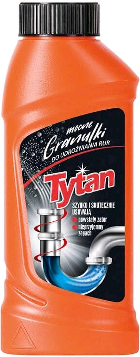 

Гранулы для чистки канализационных труб Tytan 200 гр