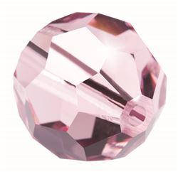 

Круглые хрустальные бусины Preciosa (Чехия)  Light Amethyst, Фиолетовый