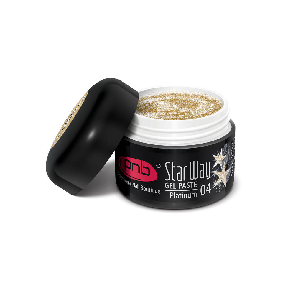 

UV/LED Gel Paste PNB "Star Way", 04 PLATINUM, 5 ml