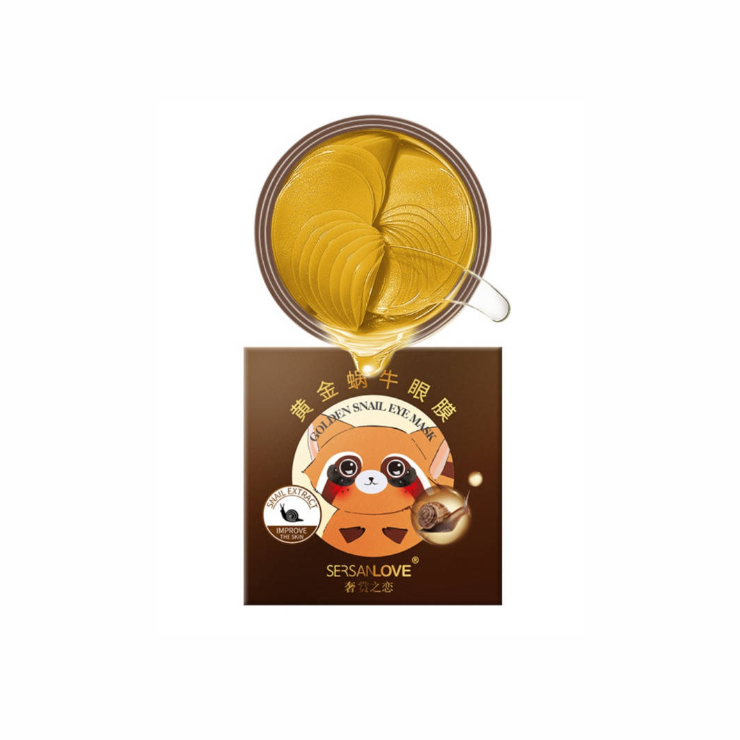 

Гидрогелевые патчи для глаз с экстрактом улитки Sersanlove Golden Snail Eye Mask