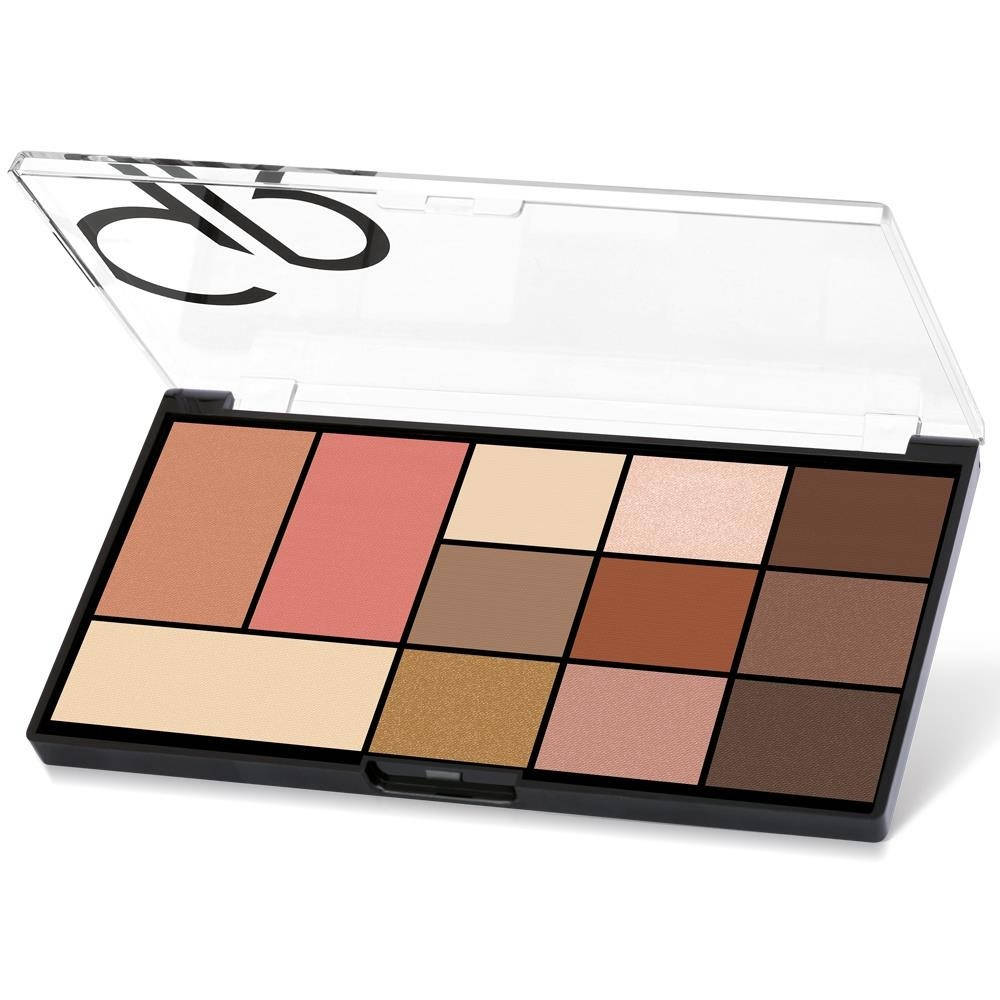 

Палетка для макияжа Golden Rose City Style Face & Eye Palette (тени/румяна/бронзер/хайлайтер)