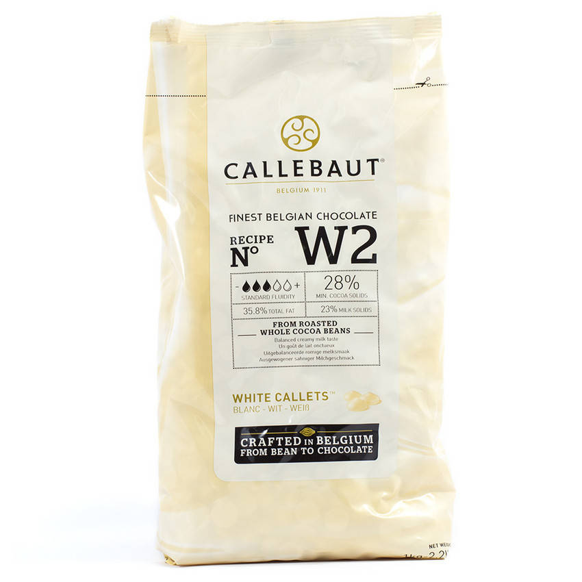 

Белый шоколад "W2" 28 % какао, Callebaut