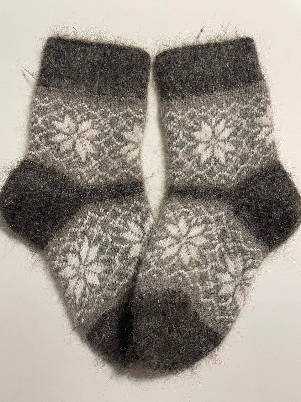 

Носки женские из козьего пуха со швом, Разные цвета