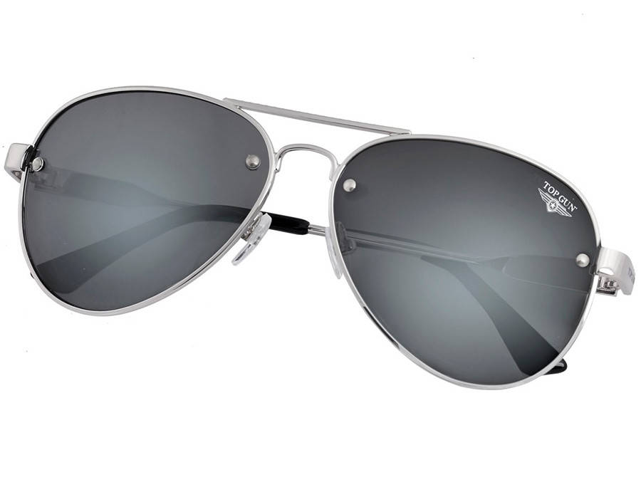 

Солнцезащитные очки авиаторы Top Gun Polarized Aviator "Rivet" TGS1701 (Silver)