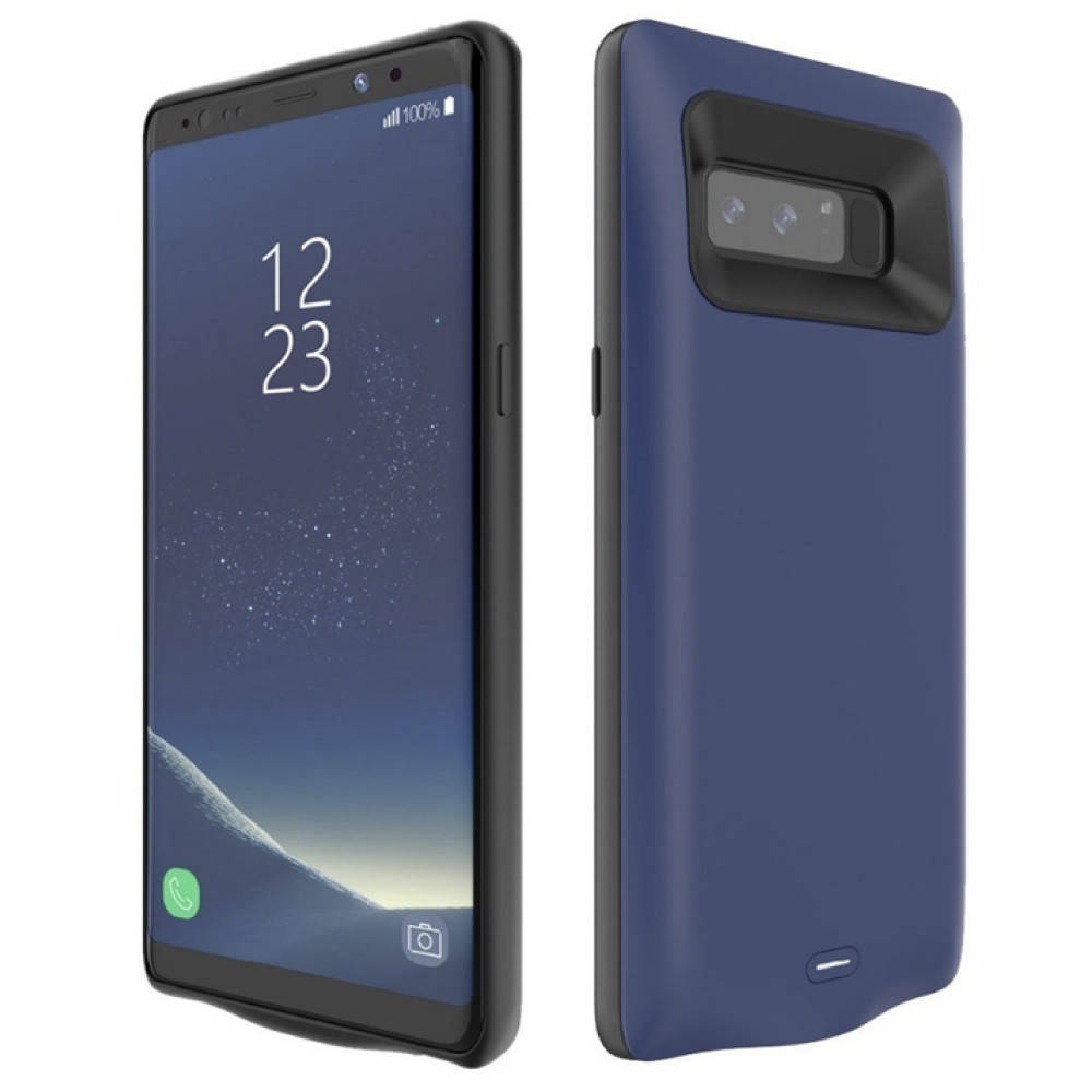 

Чехол зарядка для Samsung Note 8 blue 5500 mAh iBattery