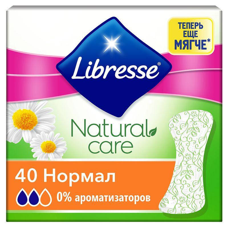 

Прокладки щоденні Libresse Natural Care 40шт