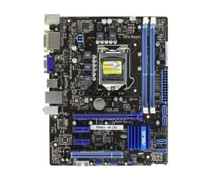 

Материнская плата Asus P8H61-M LX2 LGA 1155 (Asus-P8H61-M-LX) Б/У