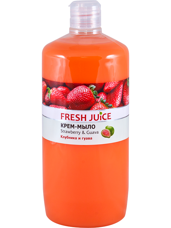 

Жидкое крем-мыло Strawberry&Guava 1000мл Fresh Juice