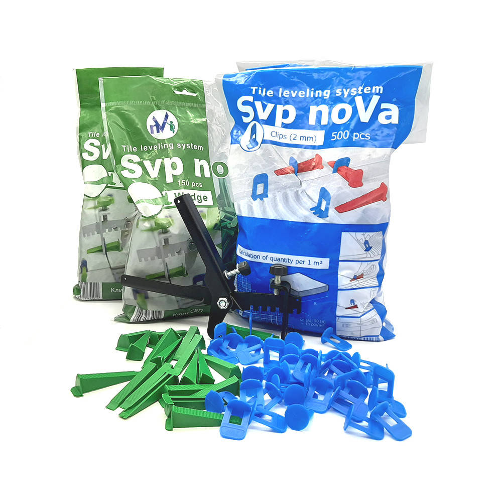 

Комплект noVa SVP (1000 Оснований 2мм + 400 Клиньев + Инструмент)