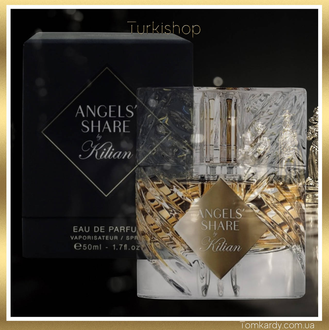 

Духи унисекс Kilian Angels Share (Euro качество) 50 ml. Килиан Энджелс Шеа 50 мл.
