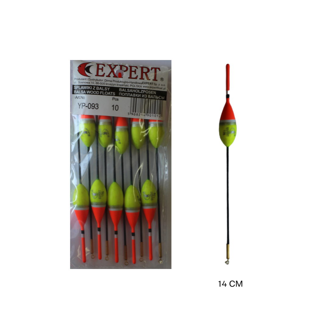 

Поплавок EXPERT Бальза YP-093 1г (10шт в уп)