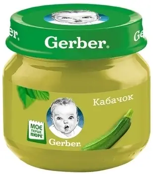 

Овощное пюре Gerber (Гербер) 80г