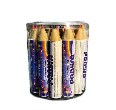 

Шоколадное драже Радуга карандаш 24 шт (Aras)