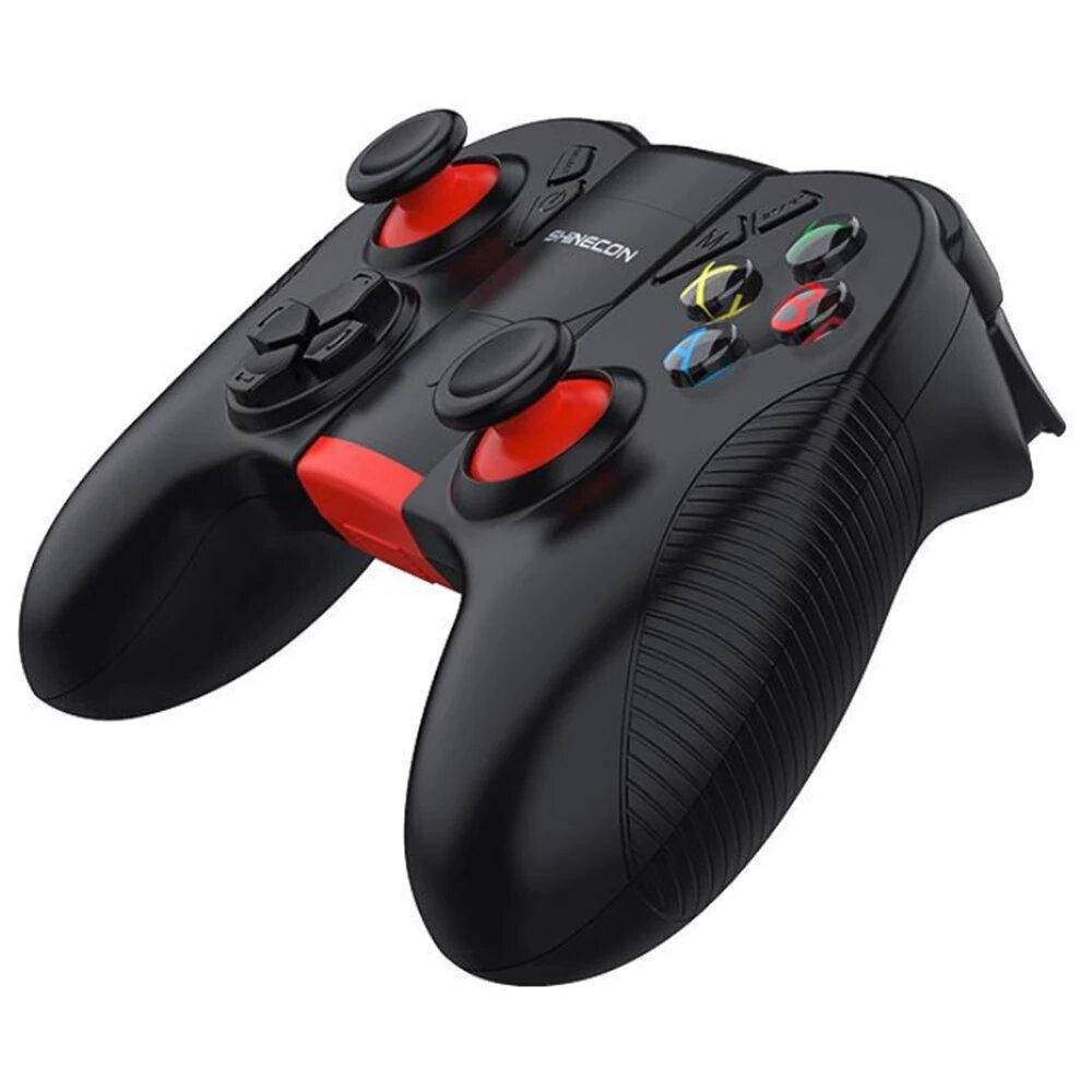 

Игровой беспроводной Bluetooth геймпад Shinecon SC-B04, джойстик для телефона, Черный