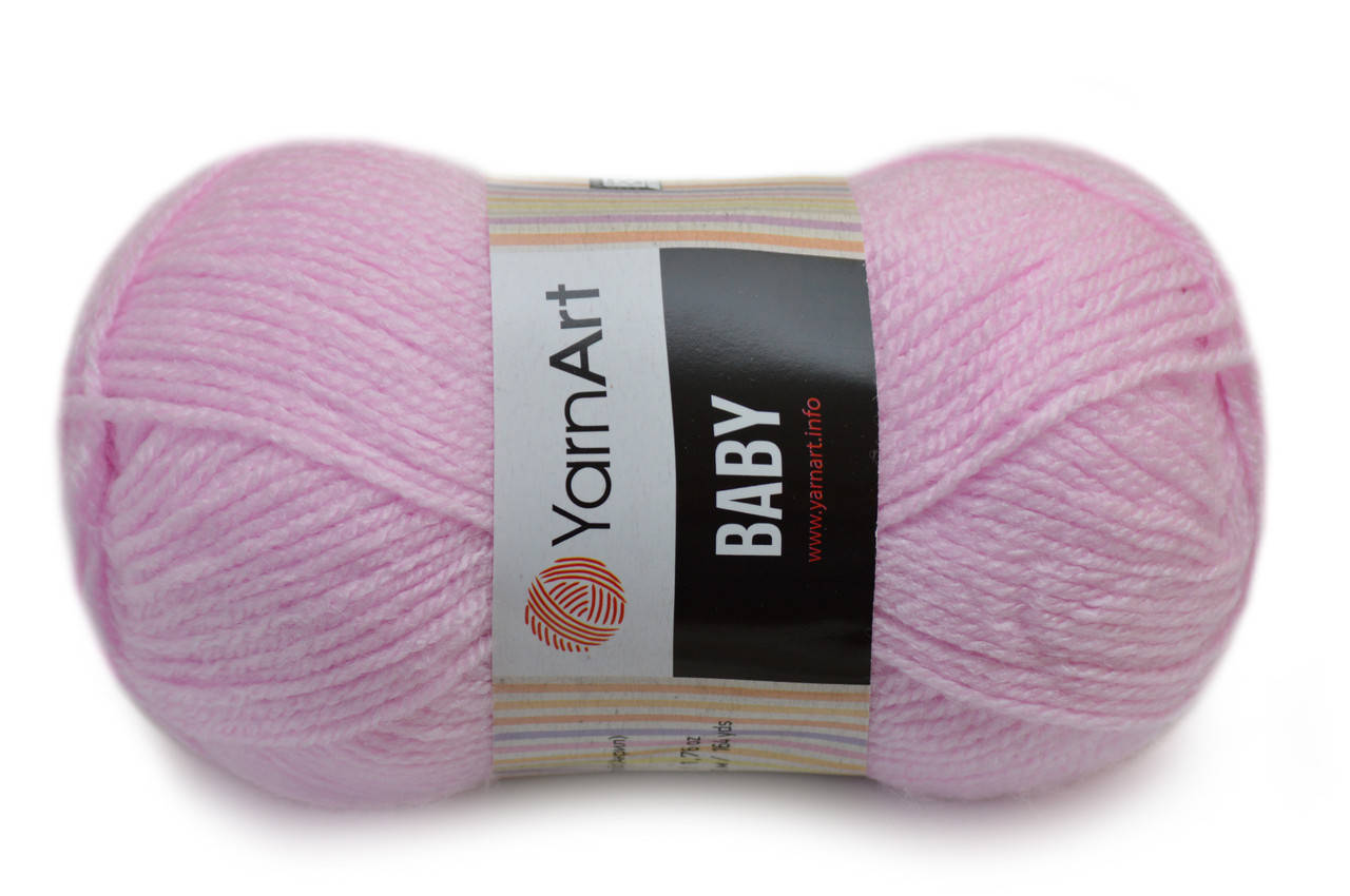 

YarnArt Baby, Фламинго №649, Розовый