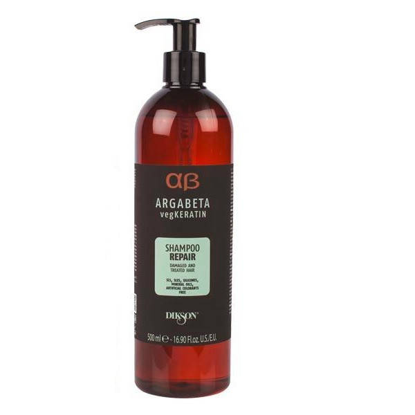 

Шампунь восстанавливающий для волос Dikson Argabeta VegKeratin Repair Shampoo 500мл