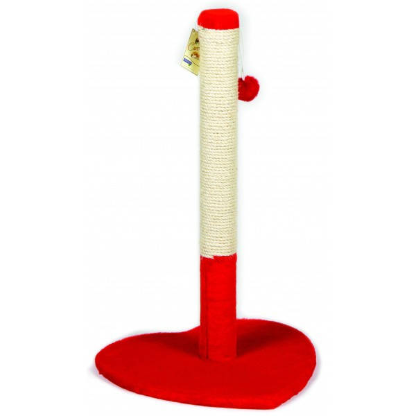 

Когтеточка Валентинка на подставке 66см