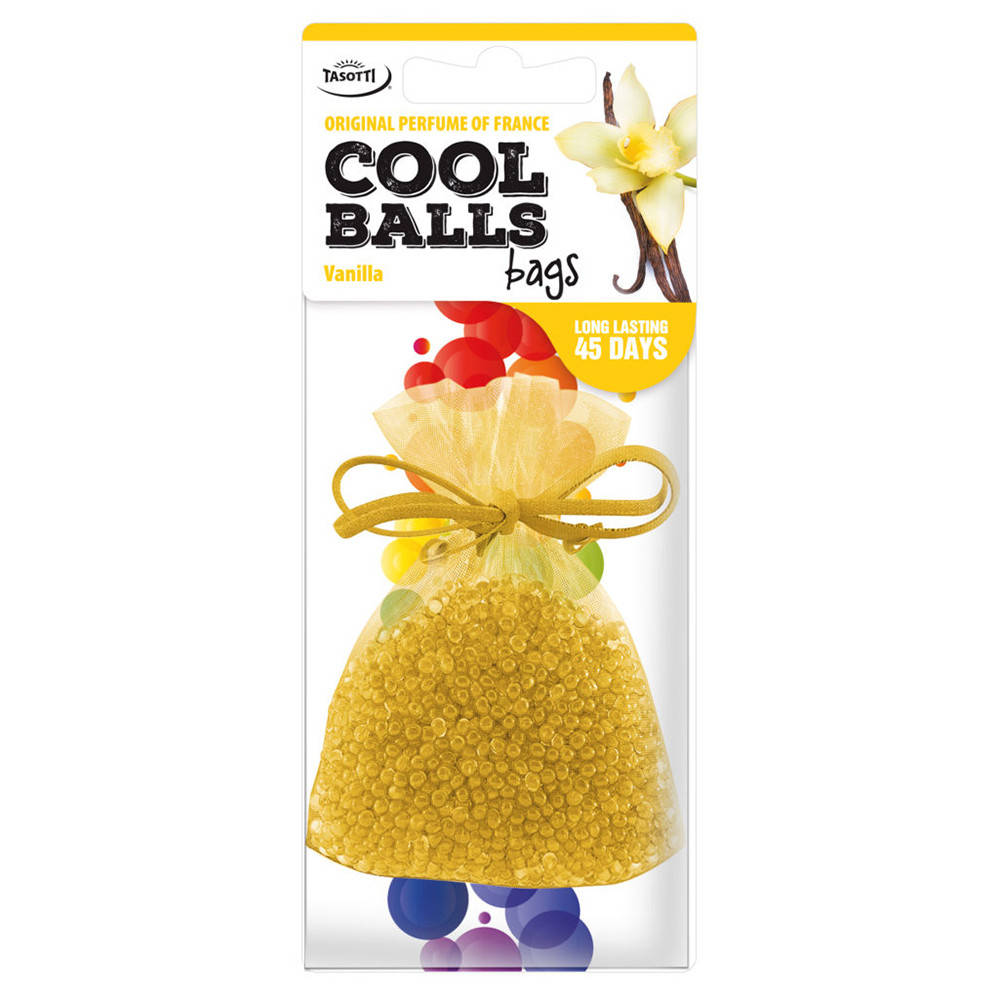 

Ароматизатор мешочек Tasotti Cool Balls Bags Vanilla (Ваниль) 25g