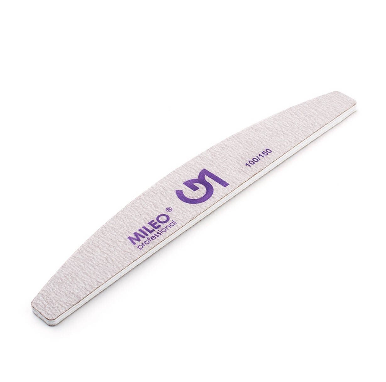 

Пилка 100/150 MILEO Пилочка для ногтей Пилка для маникюра лодочка.