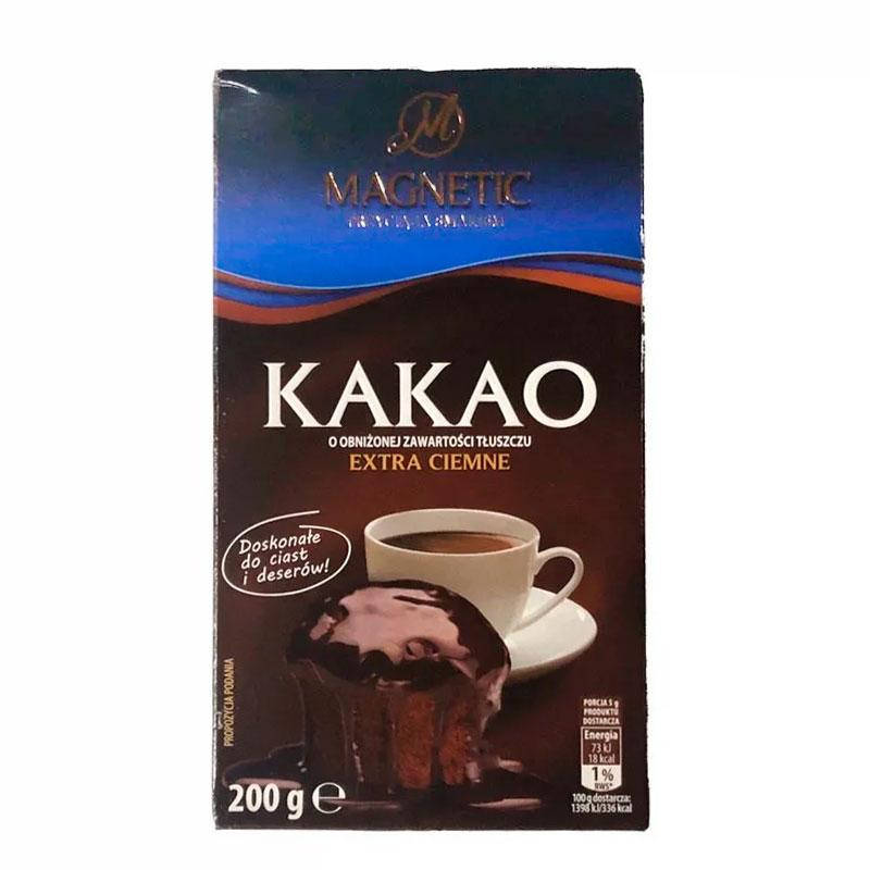 

Какао Magnetic Cacao extra ciemne 200g Польша