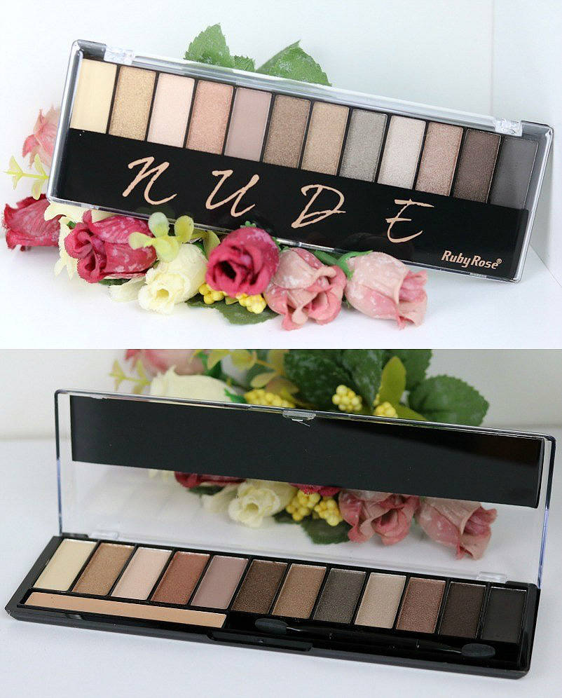 

Палетка теней с праймером Ruby Rose HB-9911 "Nude"