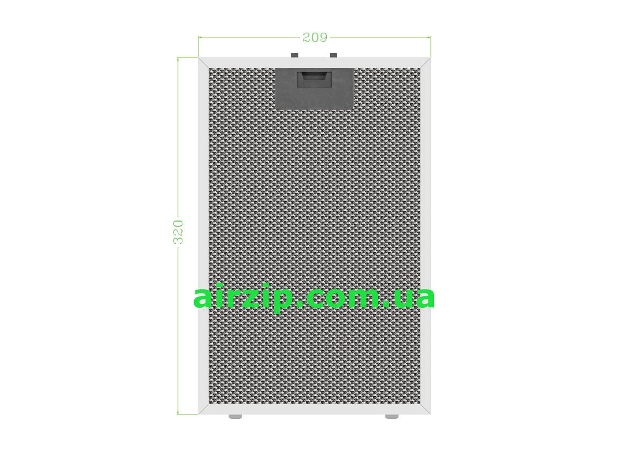 

Фильтр жировой для вытяжки 209 x 320 mm KH 50,КНТ 50