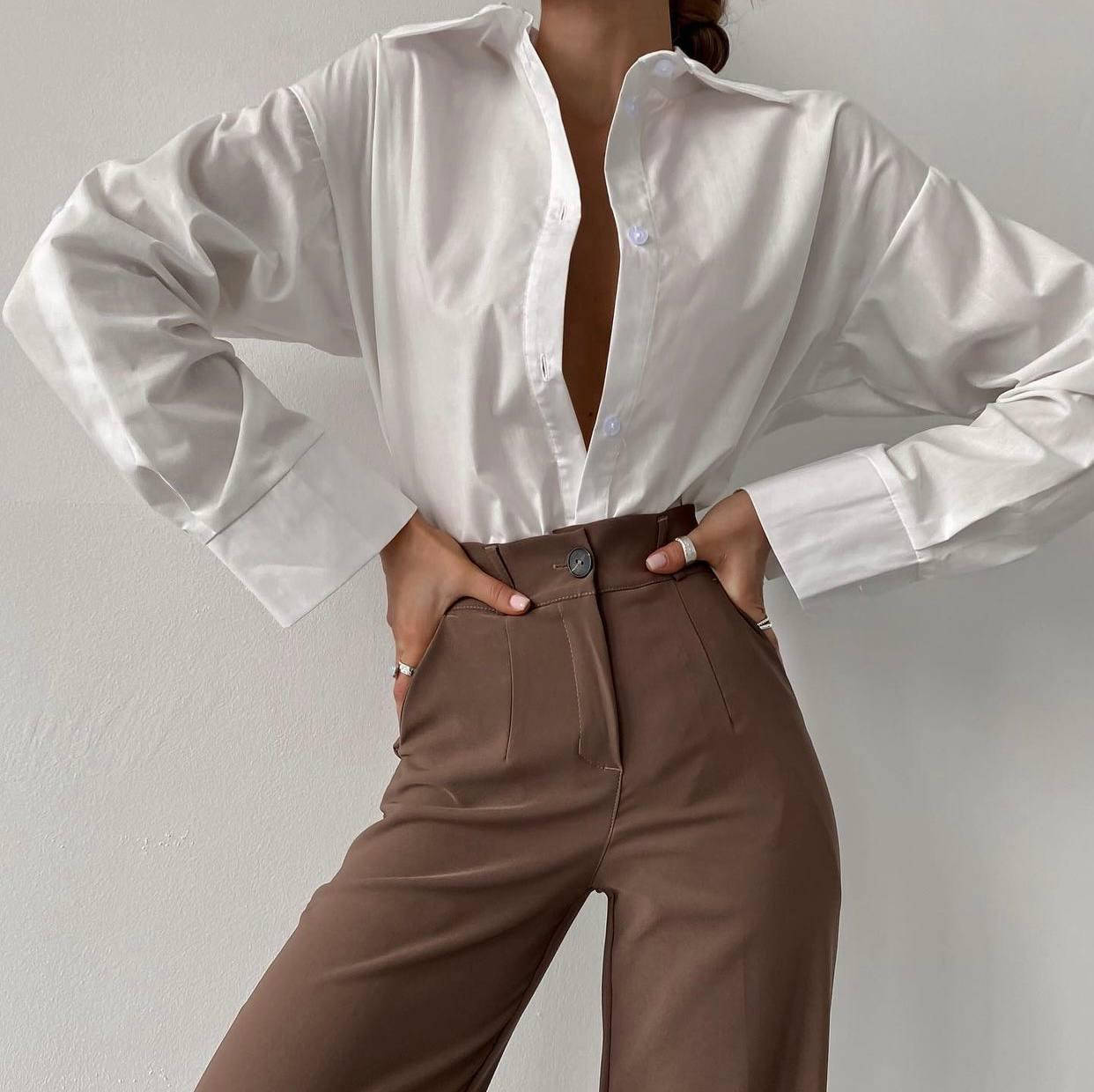 

Женская рубашка р: 42-44; 46-48, Разные цвета