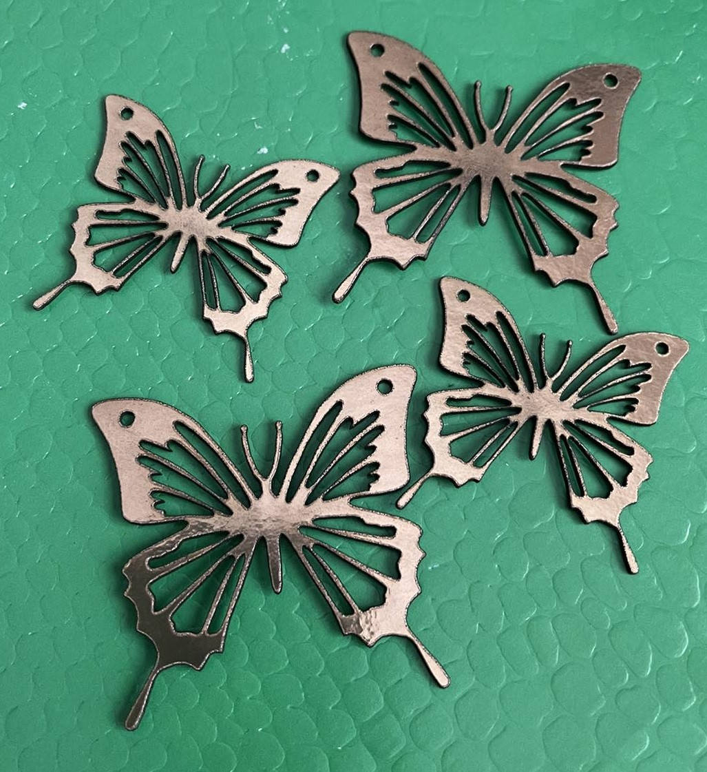 

Набор Бабочек из ламинированного картона для декора №2