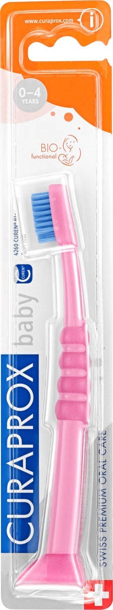 

Детская зубная щетка curaprox baby 4260, 0-4 года