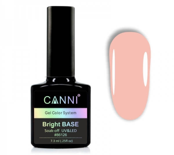 

Цветное базовое покрытие CANNI Bright Base №657 персиковый, 7.3мл