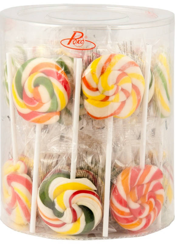 

Карамель Леденцы на палочке Улитка Roks