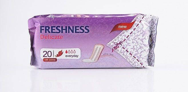 

Freshness Delicate Ежедневные ультратонкие ароматизированные прокладки (20шт)