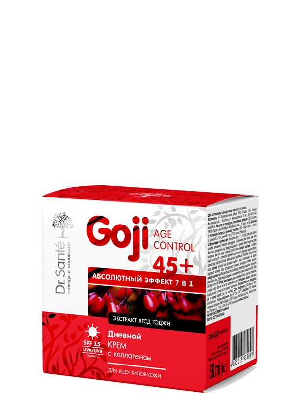

Крем дневной с коллагеном 45+ 50мл Dr.Sante Goji Age Control