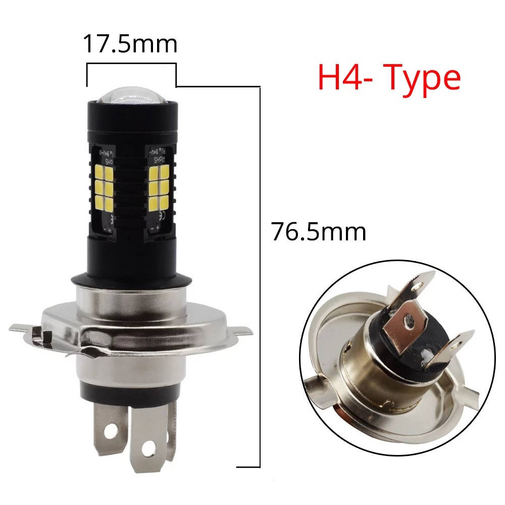

LED H4 12V 6000K cambus лед автолампа светодиодная н4 с камбузом