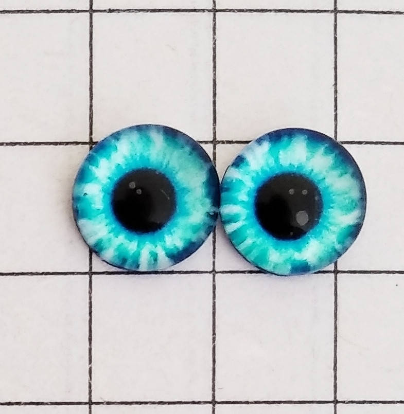 

Глаза для игрушек 12 мм глазки кабошоны кабашоны